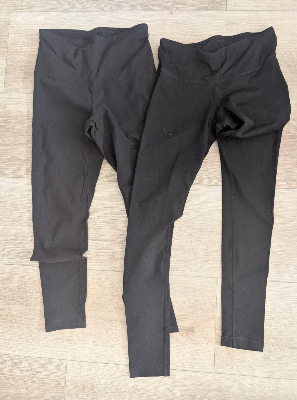 High-Rise Black Women's Leggings